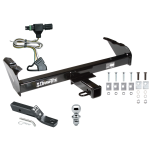 Trailer Tow Hitch For 85-86 88-91 Chevy GMC C/K Pickup Complete Package w/ Wiring and 1-7/8" Ball