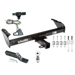 Trailer Tow Hitch For 85-86 88-91 Chevy GMC C/K Pickup Complete Package w/ Wiring and 2" Ball