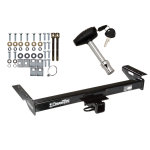 Trailer Tow Hitch For 84-01 Jeep Cherokee Wagoneer w/ Security Lock Pin Key