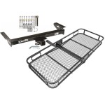 Trailer Tow Hitch For 84-01 Jeep Cherokee Wagoneer Basket Cargo Carrier Platform w/ Hitch Pin