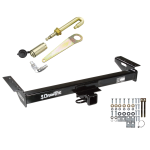 Trailer Tow Hitch For 84-01 Jeep Cherokee Wagoneer Class 3 2" Towing Receiver w/ J-Pin Anti-Rattle Lock