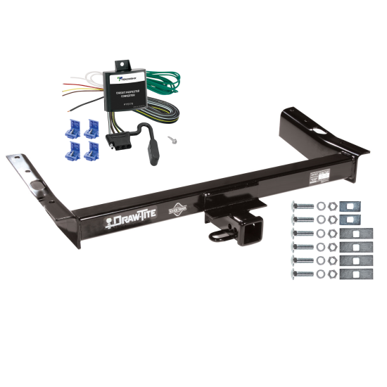 Trailer Tow Hitch For 95-03 Ford Windstar (Built Before 11/2002) w/ Wiring Harness Kit