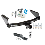 Trailer Tow Hitch For 97-03 F150 2004 Heritage Styleside 97-99 F250 Complete Package w/ Wiring and 2" Ball