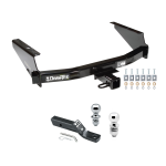 Trailer Tow Hitch For 97-03 Ford F150 2004 Heritage 97-99 F250 Styleside Receiver w/ 1-7/8" and 2" Ball