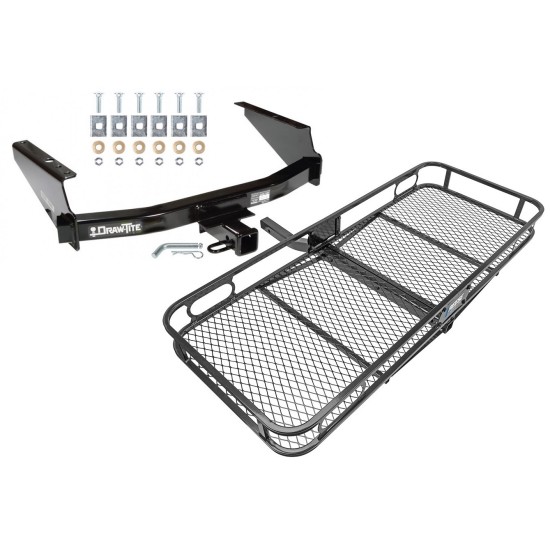 Trailer Tow Hitch For 97-03 Ford F-150 2004 Heritage F-250 Basket Cargo Carrier Platform w/ Hitch Pin