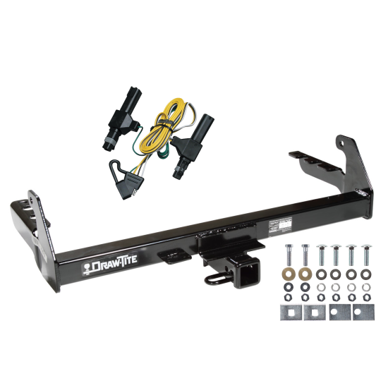 Trailer Tow Hitch For 87-94 Dodge Dakota w/ Wiring Harness Kit