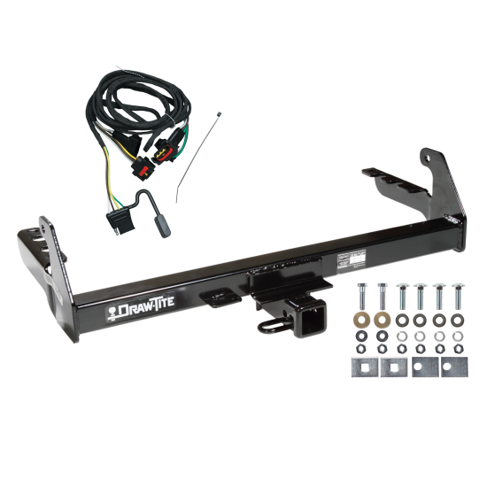 Trailer Tow Hitch For 2004 Dodge Dakota w/ Wiring Harness Kit