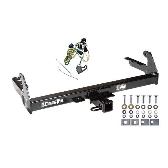 Trailer Tow Hitch For 95-03 Dodge Dakota w/ Wiring Harness Kit