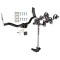 Trailer Tow Hitch For 96-04 Infiniti QX4 Nissan Pathfinder 4 Bike Rack w/ Hitch Lock and Cover