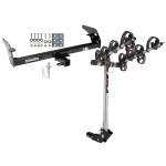 Trailer Tow Hitch For 1995-2004 Toyota Tacoma w/ 4 Bike Carrier Rack