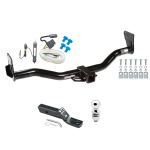 Trailer Tow Hitch For 95-05 Chevy Blazer Trailblazer GMC Jimmy Bravada Complete Package w/ Wiring and 2" Ball