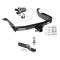 Trailer Tow Hitch For 98-03 Dodge Durango Complete Package w/ Wiring and 2" Ball