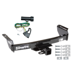 Trailer Tow Hitch For 83-85 Ford Ranger Except GT w/ Wiring Harness Kit