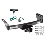 Trailer Tow Hitch For 93-99 Ford Ranger 94-09 Mazda B-Series w/ Wiring Harness Kit