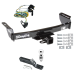 Trailer Tow Hitch For 00-03 Ford Ranger Complete Package w/ Wiring and 2" Ball