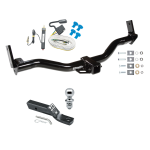 Trailer Tow Hitch For 91-94 Ford Explorer Mazda Navajo Complete Package w/ Wiring and 1-7/8" Ball