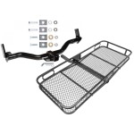 Trailer Tow Hitch For 91-03 Ford Explorer Navajo Mountaineer Basket Cargo Carrier Platform w/ Hitch Pin