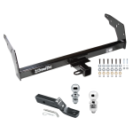 Trailer Tow Hitch For 96-04 Chevy S10 GMC Sonoma 98-00 Isuzu Hombre Receiver w/ 1-7/8" and 2" Ball