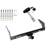 Trailer Tow Hitch For 96-04 Chevy S10 GMC Sonoma Isuzu Hombre w/ Security Lock Pin Key