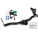 Trailer Tow Hitch For 02-03 Isuzu Axiom w/Under Vehicle Spare w/ Wiring Harness Kit