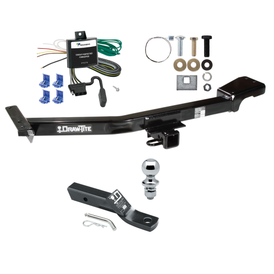 Trailer Tow Hitch For 00-07 Toyota Land Cruiser Lexus LX470 Complete Package w/ Wiring and 1-7/8" Ball