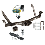 Trailer Tow Hitch For 01-03 Ford Explorer Sport All Styles Complete Package w/ Wiring and 1-7/8" Ball