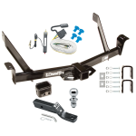 Trailer Tow Hitch For 91-94 Ford Explorer Mazda Navajo Complete Package w/ Wiring and 1-7/8" Ball