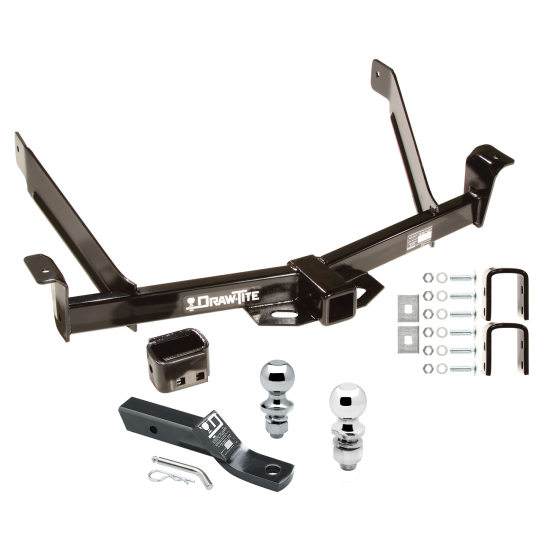 Trailer Tow Hitch For 91-03 Ford Explorer Mazda Navajo Mountaineer Receiver w/ 1-7/8" and 2" Ball