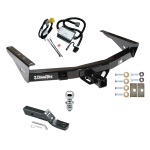 Trailer Tow Hitch For 2000 Toyota Tundra without Factory Towable Bumper Complete Package w/ Wiring and 1-7/8" Ball