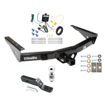 Trailer Tow Hitch For 03-06 Toyota Tundra without Factory Towable Bumper Complete Package w/ Wiring and 2" Ball