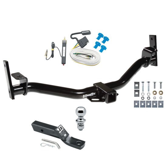 Trailer Tow Hitch For 01 04-05 Ford Explorer Trac Complete Package w/ Wiring and 1-7/8" Ball