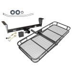 Trailer Tow Hitch For 01-06 Mitsubishi Montero Except Sport Basket Cargo Carrier Platform Hitch Lock and Cover