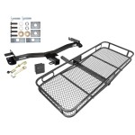 Trailer Tow Hitch For 98-03 Toyota Sienna All Styles Basket Cargo Carrier Platform Hitch Lock and Cover