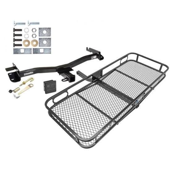 Trailer Tow Hitch For 98-03 Toyota Sienna All Styles Basket Cargo Carrier Platform Hitch Lock and Cover