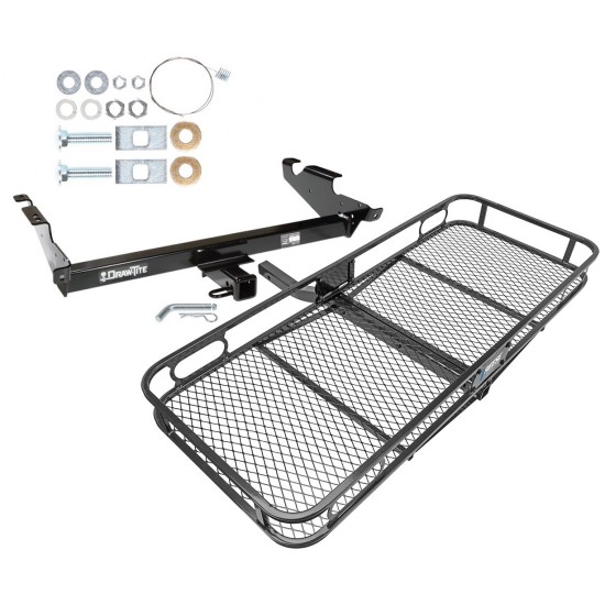 Trailer Tow Hitch For 78-96 Chevy G10 G20 G30 GMC G1500 G2500 G3500 Basket Cargo Carrier Platform w/ Hitch Pin