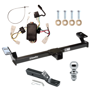 Trailer Tow Hitch For 96-00 Toyota RAV4 Complete Package w/ Wiring and 1-7/8" Ball