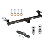 Trailer Tow Hitch For 96-05 Toyota RAV4 Receiver w/ 1-7/8" and 2" Ball