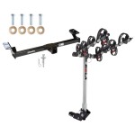 Trailer Tow Hitch For 96-05 Toyota RAV4 All Styles w/ 4 Bike Carrier Rack