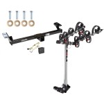 Trailer Tow Hitch For 96-05 Toyota RAV4 All Styles 4 Bike Rack w/ Hitch Lock and Cover