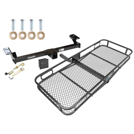 Trailer Tow Hitch For 96-05 Toyota RAV4 All Styles Basket Cargo Carrier Platform Hitch Lock and Cover