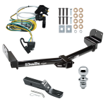 Trailer Tow Hitch For 02-03 Ford Explorer 4 Dr. Mountaineer 03-04 Aviator Package w/ Wiring and 1-7/8" Ball