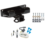 Trailer Tow Hitch For 02-03 Dodge Ram 1500 w/ Wiring Harness Kit