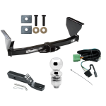 Trailer Tow Hitch For 99-04 Jeep Grand Cherokee Complete Package w/ Wiring and 2" Ball