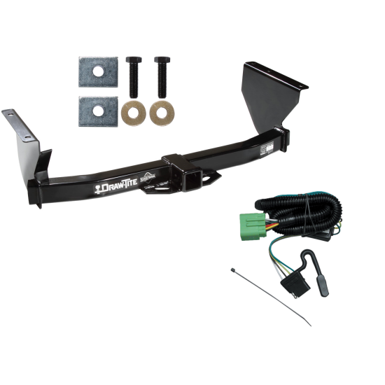 Trailer Tow Hitch For 99-04 Jeep Grand Cherokee w/ Wiring Harness Kit