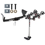 Trailer Tow Hitch For 99-04 Jeep Grand Cherokee w/ 4 Bike Carrier Rack