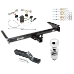 Trailer Tow Hitch For 93-98 Toyota T100 Complete Package w/ Wiring and 2" Ball