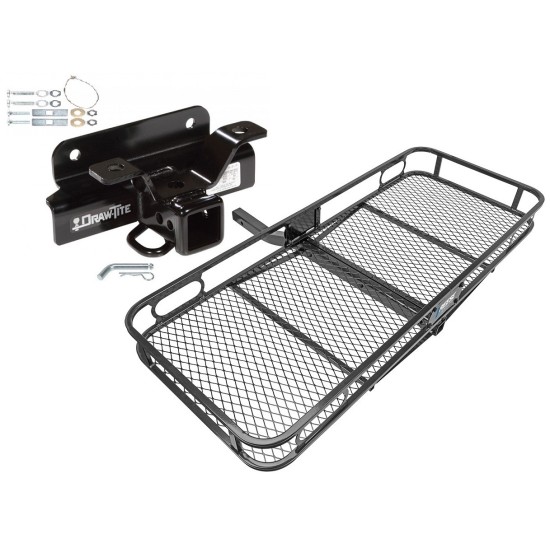 Trailer Tow Hitch For 03-09 Dodge Ram 1500 2500 3500 Basket Cargo Carrier Platform w/ Hitch Pin