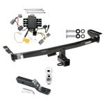 Trailer Tow Hitch For 05-14 Volvo XC90 Complete Package w/ Wiring and 2" Ball