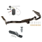 Trailer Tow Hitch For 04-07 Toyota Highlander Complete Package w/ Wiring and 1-7/8" Ball