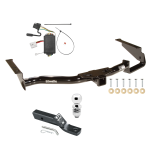 Trailer Tow Hitch For 04-07 Toyota Highlander Complete Package w/ Wiring and 2" Ball